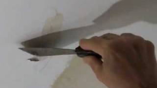 How to Repair a Water Damaged Plaster Ceiling [upl. by Siahc158]