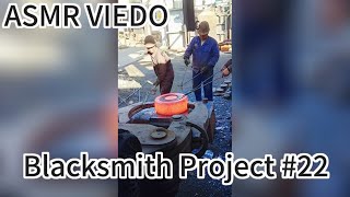 Satisfying ASMR Blacksmith Project 22  ASMR Videos [upl. by Adnek]