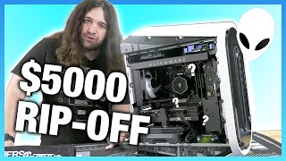 Crazy Bad 5000 Alienware Gaming PC R13 Aurora TearDown [upl. by Ettevad349]