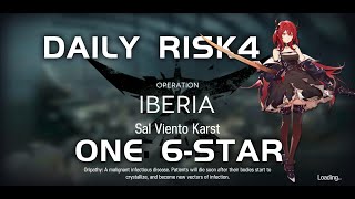 Sal Viento Karst  Daily Training  Ultra Low End Squad 【Arknights】 [upl. by Lertnek]