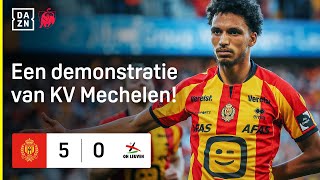 Een tienkoppig OH Leuven staat machteloos tegenover KV Mechelen 👊🟡🔴 [upl. by Salazar]