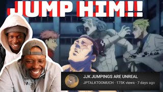 JJK JUMPINGS ARE UNREAL Squad Supreme Reaction [upl. by Philips]