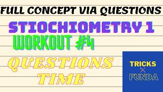 STOICHIOMETRY 1  MOLE CONCEPT  POAC  EUDIOMETRY  OLEUM  STRENGTH OF H2O2  CLASS 11JEENEET [upl. by Declan316]