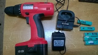 reparatie acumulator bormasina cu celule 18650  repair drill battery  part 1 [upl. by Ttik]