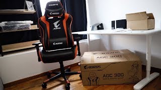 AGC300 Aorus Gaming Chair Unboxing and First Impressions [upl. by Johansen]