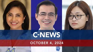 UNTV CNEWS  October 4 2024 [upl. by Hausner]