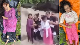 Lonavala incident full video bhushi dam Muslim family Pani may pls avoid in heavy rain water fall [upl. by Ellatsirhc]