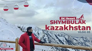 Day 3 in Almaty  Kazakhstan  Shymbulak Ski Resort  Best Tourist Places  Restaurant  Rahul Vlogs [upl. by Ardeen]