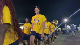 We Marching The Whole Fair 🎺🔥🥁  Goldsboro Marching Cougars  goldsboronc [upl. by Cocke693]