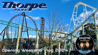 Thorpe Park March 2024 [upl. by Bianchi263]