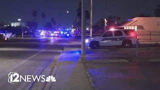 Police shoot kill shoplifting suspect in west Phoenix [upl. by Naejeillib]