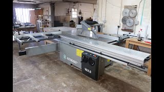 Altendorf WA8 Sliding Table Saw Lot 45 [upl. by Bast203]