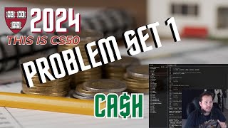 CS50 Cash Solution 2024 Beginners Guide for completing CS50 Week 1 Problem set 1  Cash [upl. by Weeks]