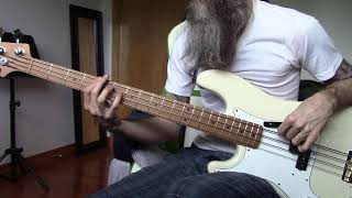 Eddy Arnold  Make The World Go Away bass cover [upl. by Akenehs]