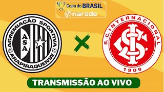 ASA x Internacional ao vivo  Transmissão ao vivo  Copa do Brasil 2024 [upl. by Nnairda]