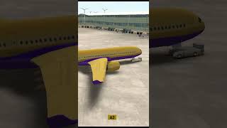 Airbus A350 Pushback  Airline Commander game [upl. by Crockett]