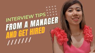 INTERVIEW TIPS  GET HIRED [upl. by Anegue]