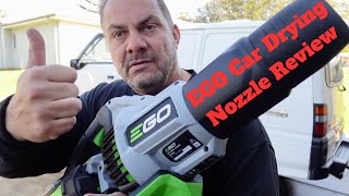 EGO Leaf Blower Stubby Car Drying Nozzle Review [upl. by Belmonte]