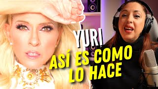 YURI  🔥 LA ARTISTA QUE SUPO REINVENTARSE  Vocal Coach REACTION amp ANALYSIS [upl. by Maia]