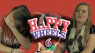 EPIC SWORD THROWING  Happy Wheels  6 [upl. by Helms]