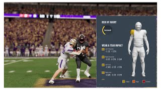 College Football 25 Road To Glory WR BATTLE FOR THE APPLE CUP [upl. by Ferdie]