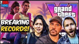 GRAND THEFT AUTO VI Trailer Breaks records on views in 24 hours  Big Thing [upl. by Geldens]