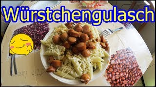 Würstchengulasch  Kochen mit DenniBoxTV [upl. by Judon]