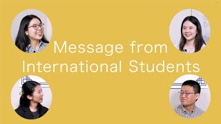 Message from International Students ～留学生座談会～ [upl. by Gruver]