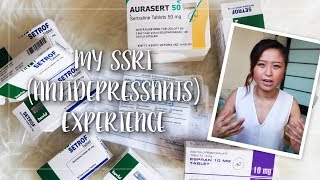 MY SSRI ANTIDEPRESSANTS EXPERIENCE [upl. by Arikahs386]