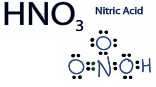 HNO3 Lewis Structure  How to Draw the Lewis Structure for HNO3 [upl. by Aisyla744]