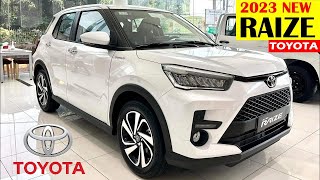 TOYOTA LAUNCH RAIZE PREMIUM SUV IN INDIA 2023  PRICE LAUNCH DATE REVIEW  UPCOMING CAR 2023 [upl. by Tome545]