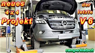 Neues Wohnmobil 🔥 UNSER ConceptCar ❤️ Mercedes Sprinter 4x4 Allrad Camper Projekt von Camperklatsch [upl. by Nohpets]