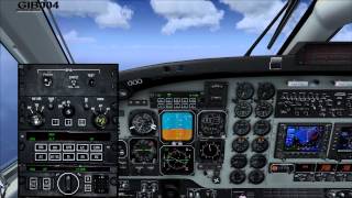 TUTORIAL BEECH 1900D CARENADO [upl. by Eillo283]