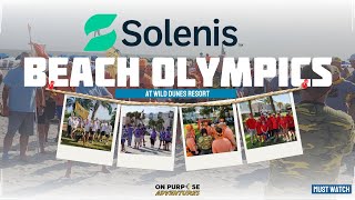 Solenis Beach Olympics 2024  Epic TeamBuilding Fun at Wild Dunes Resort by On Purpose Adventures [upl. by Anelahs616]