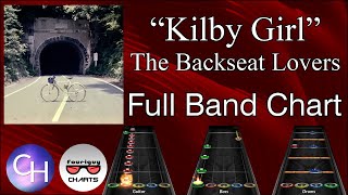 quotKilby Girlquot  The Backseat Lovers  Full Band Chart Preview  Clone Hero  Download [upl. by Fay415]