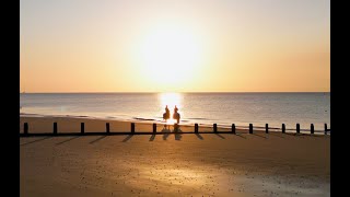 Frintononsea Aerial Sunrise 4K [upl. by Levitan65]