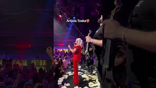 Artiola Toska Live  Parja [upl. by Namharludba]