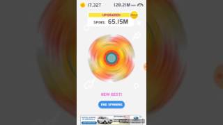 Fidget Spinner Ketchapp game world record [upl. by Garlaand209]