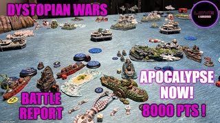 Dystopian Wars Battle Report  Apocalypse Now [upl. by Suoivatco]