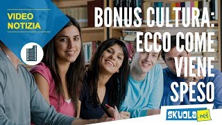 Bonus cultura ecco cosa hanno comprato i ragazzi [upl. by Qidas]