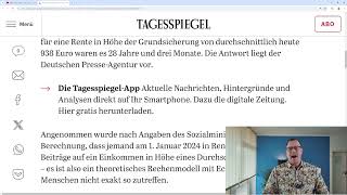 Sozialministerium bestätigt 1500€ Rente nach 45 Jahren im Durchschnittsverdienst das ist zu wenig [upl. by Hinkel947]