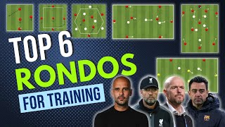 6 Best Soccer Rondo Drills to IMPROVE Your Team [upl. by Gilman]