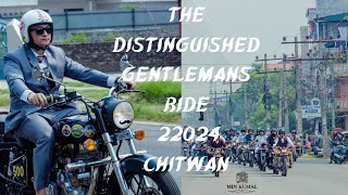 THE DISTINGUISHED GENTLEMANS RIDE 2024 CHITWAN [upl. by Niriam]