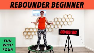 Mini Trampoline Workout For Seniors and Beginners  Earth amp Owl Rebounding 30 Minutes [upl. by Los]