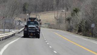 8V71 Detroit Diesel Brockway pulling Windham Mountain [upl. by Naraa]