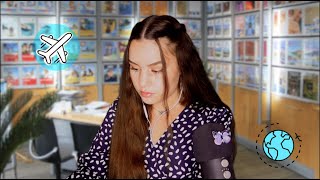 ASMR Reisebüro ROLEPLAY🌍✈️  Travel Agency Roleplay  ASMR Marlife [upl. by Gittle]