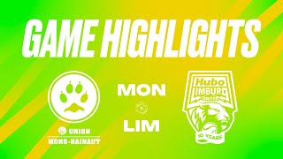 Belfius MonsHainaut vs Hubo Limburg United  Game Highlights [upl. by Tennos]