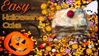 Easy amp Best 8 Layers Halloween Cake  Trick or Treat Happy Halloween [upl. by Alleiram353]