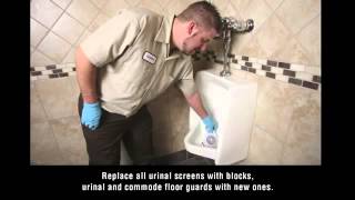 Nilodor Restroom Cleaning and Maintenance Procedures [upl. by Drooff]