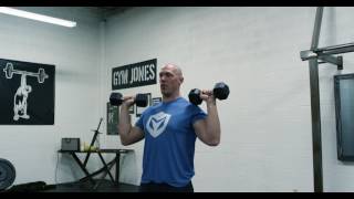 Dumbbell Overhead Press  How To [upl. by Nodababus]